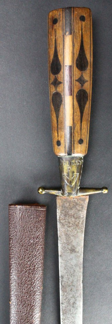 Knife w/ Scabbard, engraved MOLLY & a Harpoon: Antique and Collectables Category: Weapons & Hunting Gear Description: This knife appears to have been used in whaling with its inscribed design of a whale as well as that of a harpoon with the word "