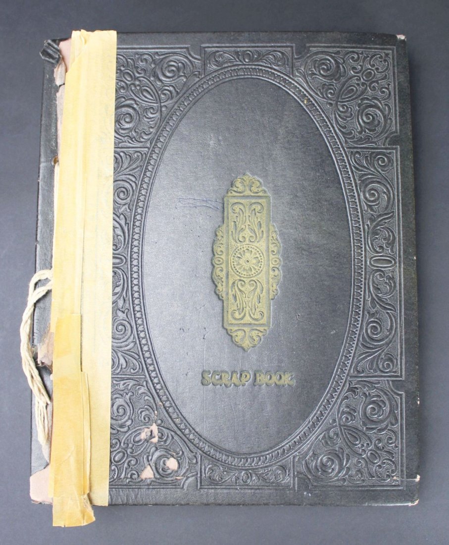 Craft, Veteran Scrapbooks & Clippings, Korean War: Antique and Collectables Category: Crafts And Folk Art Description: This scrapbook contains stickers, lettering, poems, newspaper clippings, political cartoons, and collected photos documenting and ho
