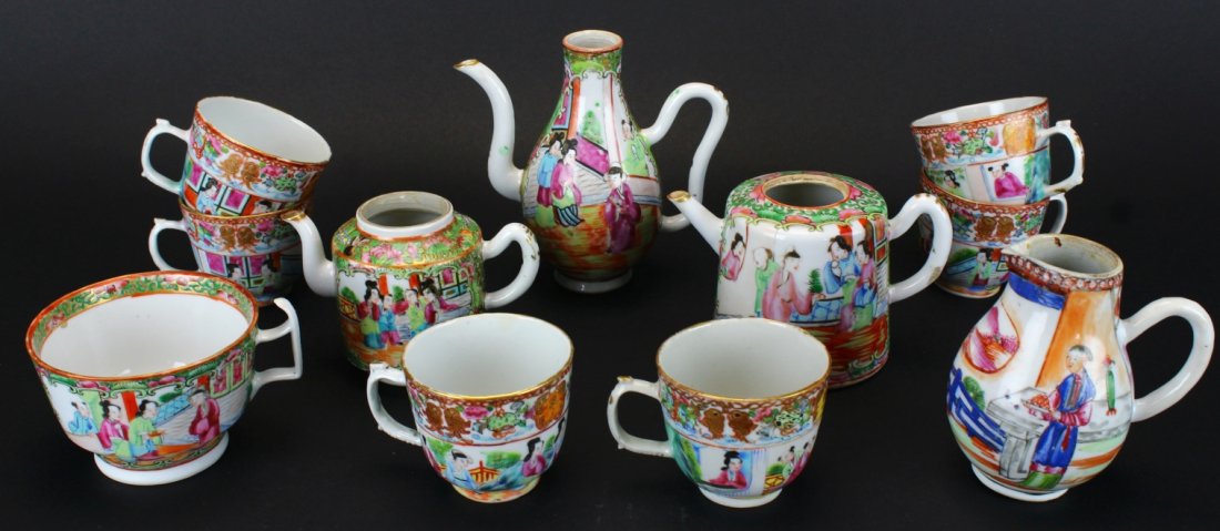 Famille Rose Lot (11) Pieces (1 of 7)