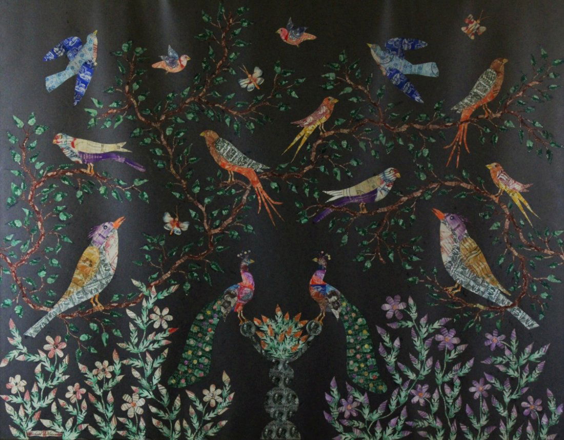 Framed Postage Stamp Art (1 of 7)