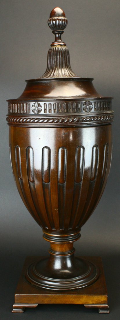 Knife Box, Urn Form, Mid 19th Century (1 of 6)