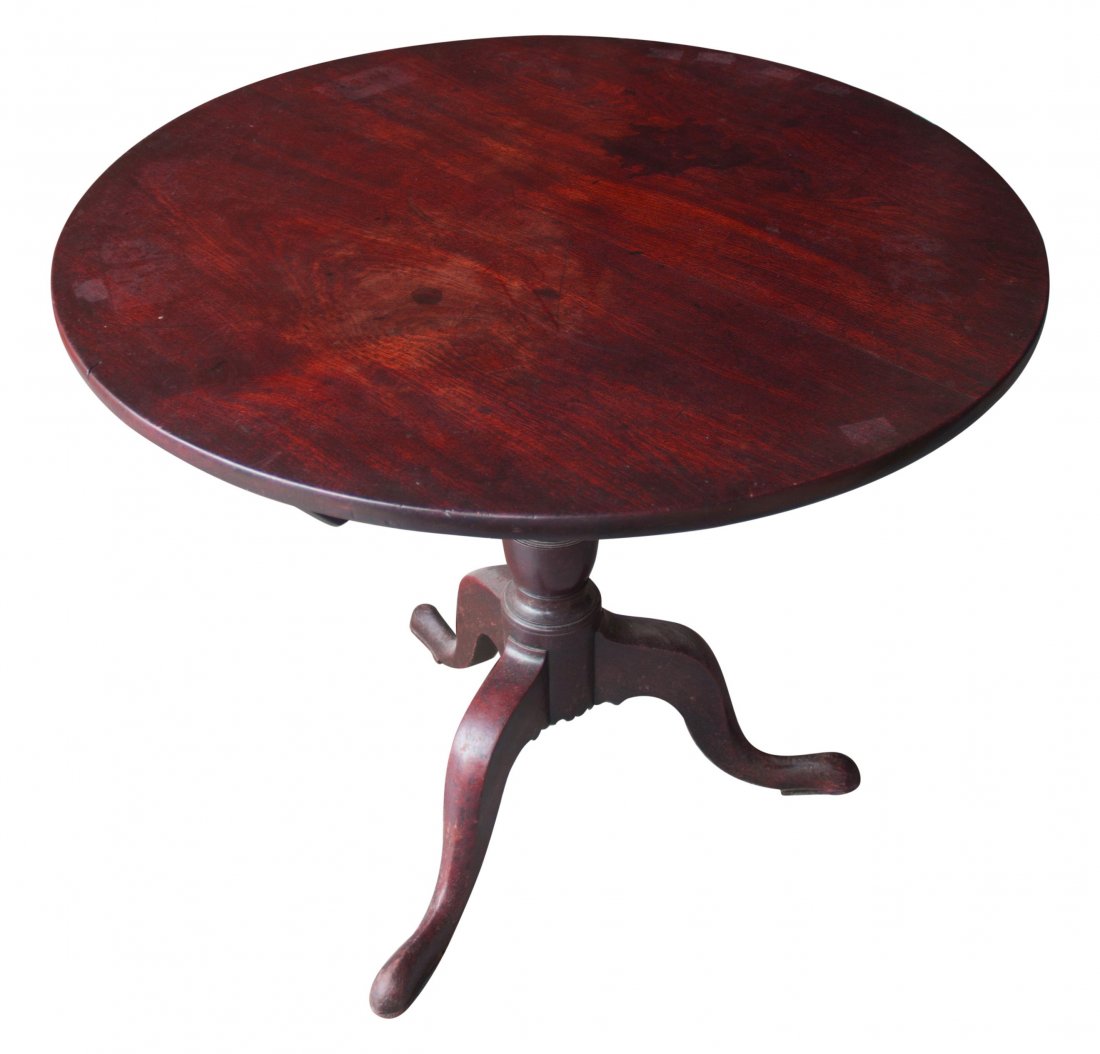 Tilt Top Table, Circa 1800 (1 of 9)