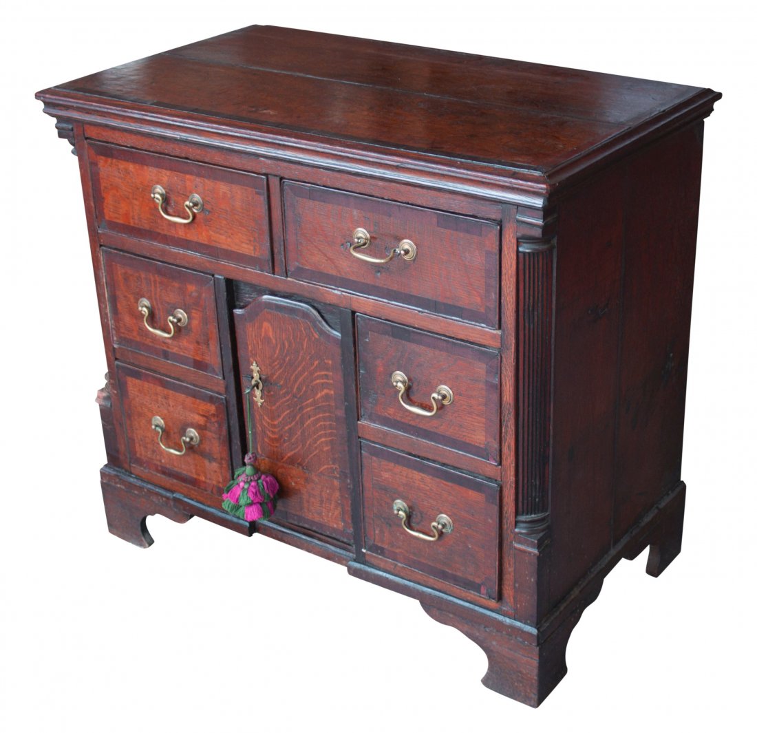 Chest of Drawers with Door, C. 1790 (1 of 10)