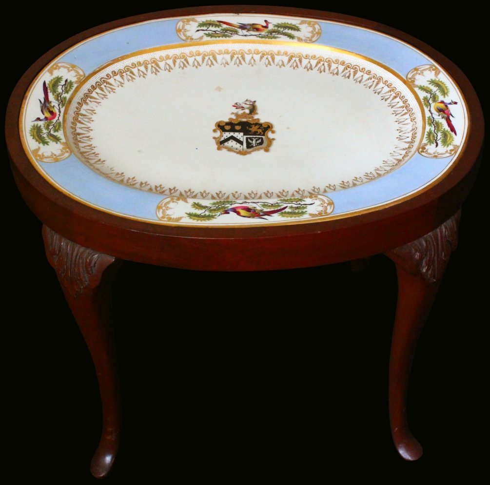 Queen Anne Style Table, Platter, c.1830 (1 of 4)