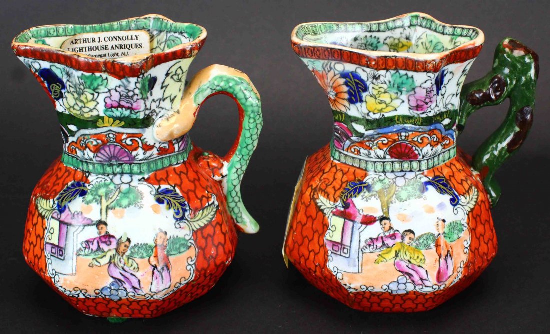 (2) Pitchers, Mason's Red Scale (1 of 9)