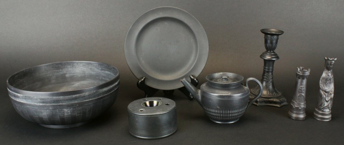 Group 6 Wedgwood Basalt, c.1880-1960's (1 of 10)