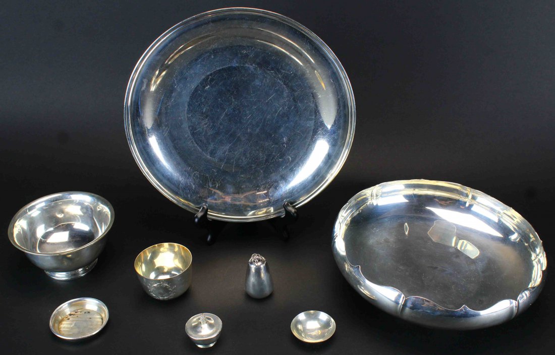 Eight Piece Sterling Silver Set (1 of 9)