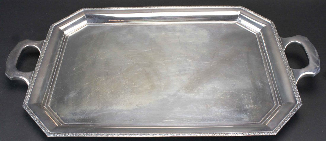 Sterling Silver Serving Tray (1 of 10)