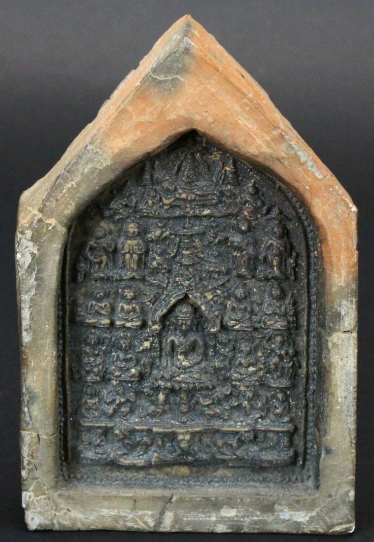 Votive Plaque Pagan, Burma, 11th c. (1 of 6)