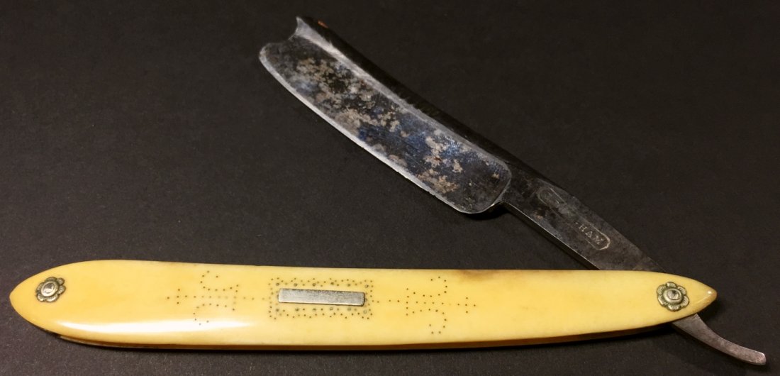 J. Bingham, Piquet Inlay, Crown, Hippo Ivory (1 of 6)