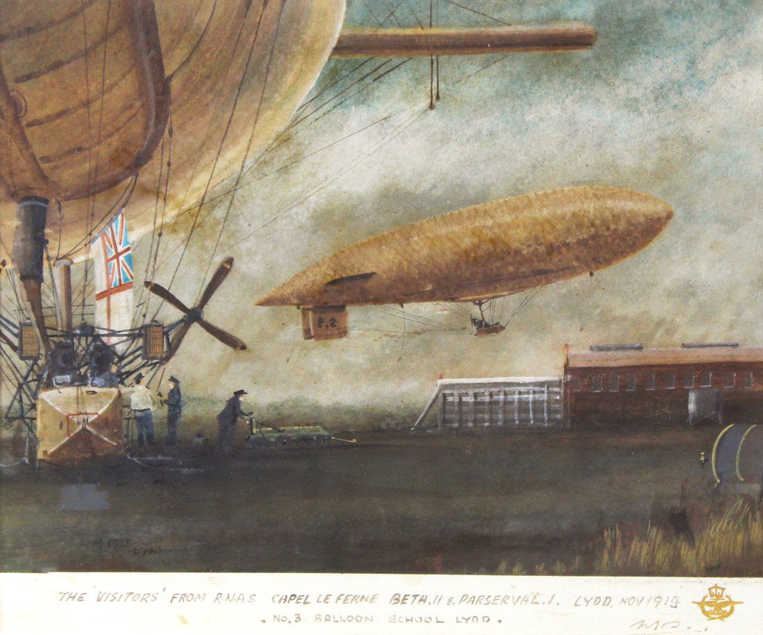 W/C/G Balloon School, Lydd, Kent,WW I (1 of 8)