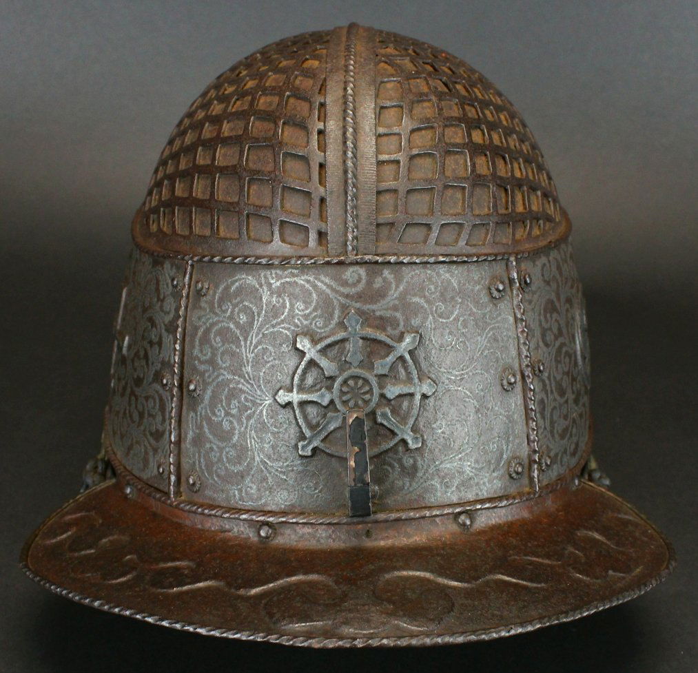 Important Japanese Samurai Nanban Style Kabuto (1 of 8)