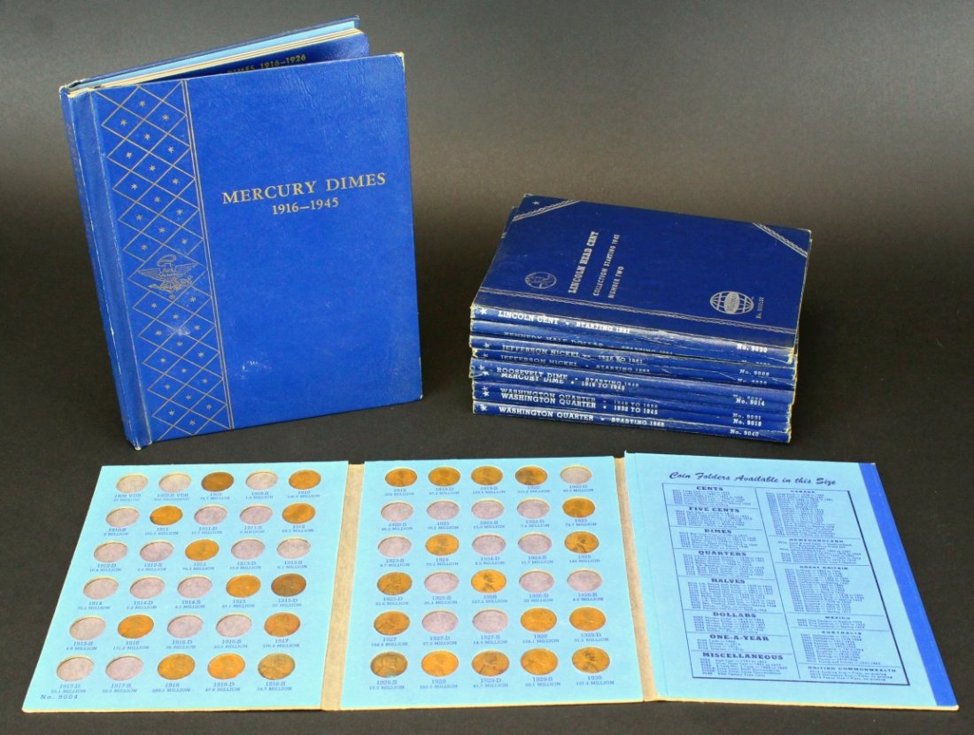 (5) Books, Coin Collections, Various (1 of 6)