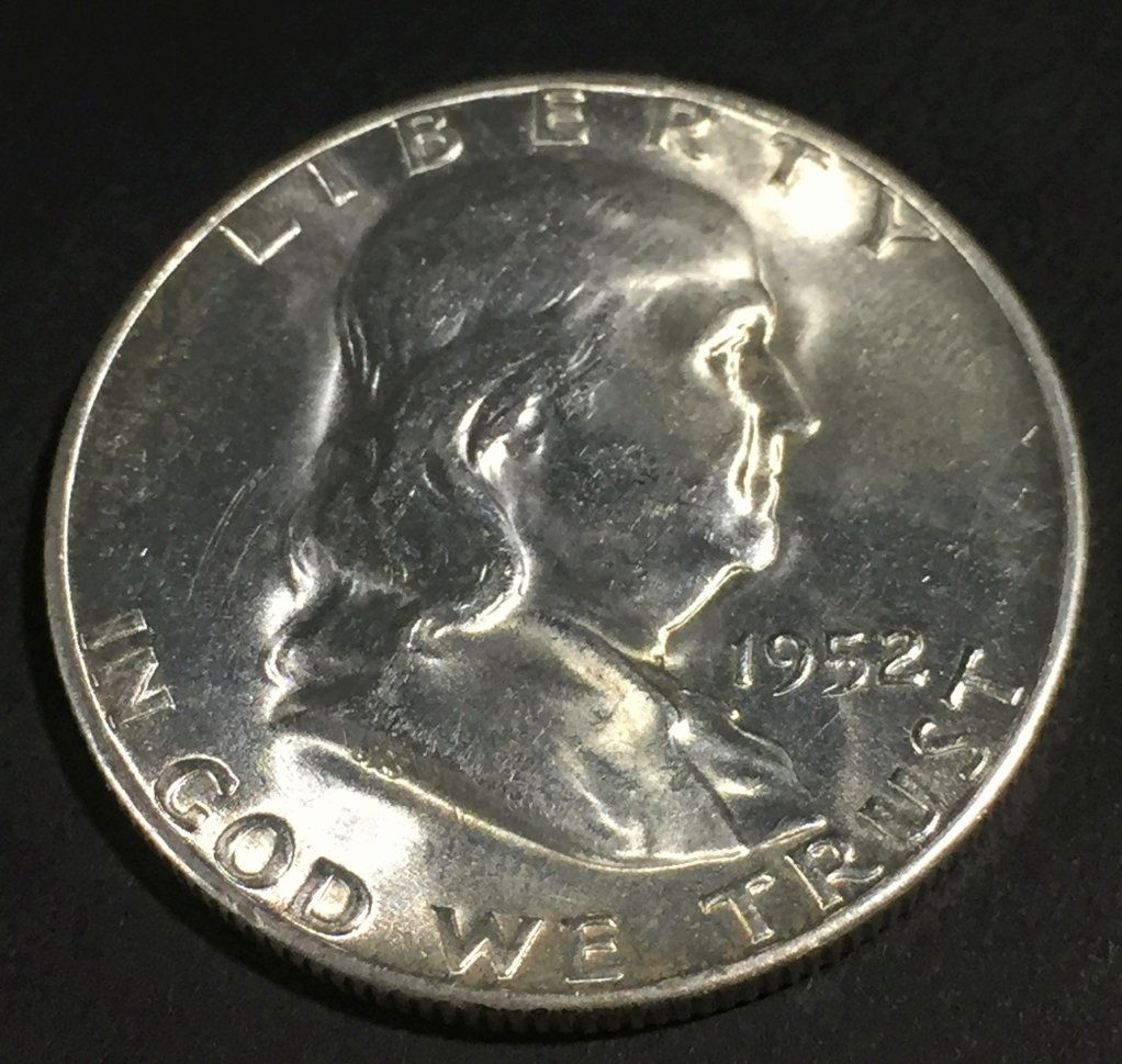 1952-S Franklin $. 50 MS 62 (1 of 2)