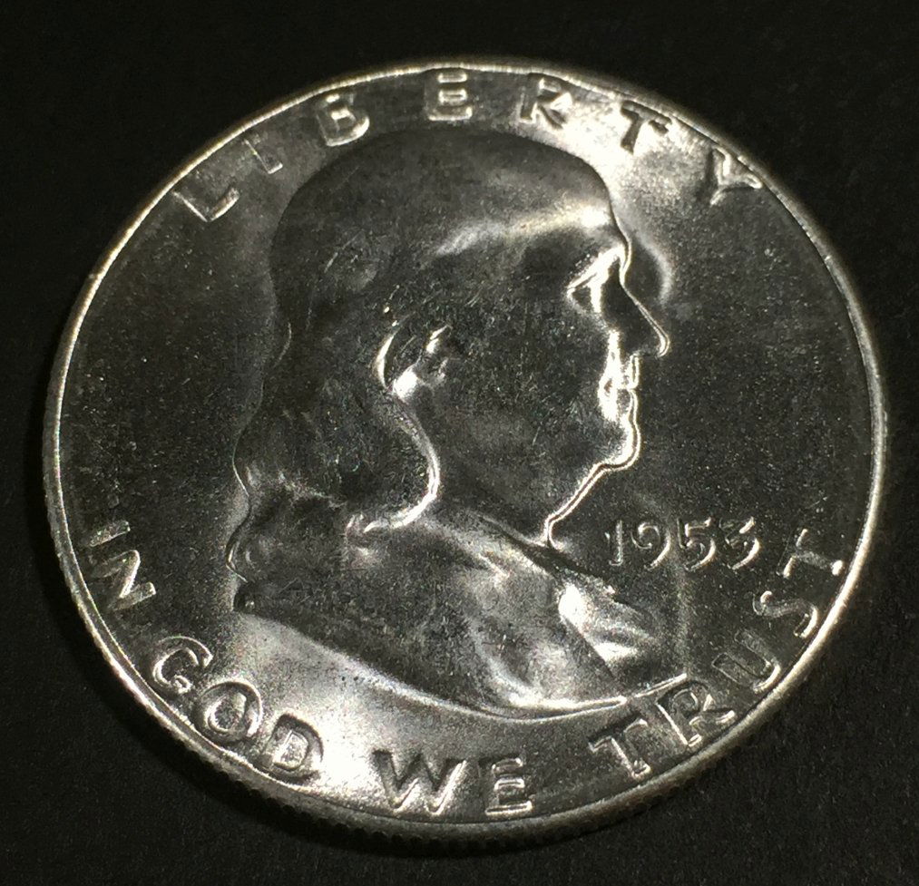 1953-S Franklin $ .50 MS64 (1 of 2)