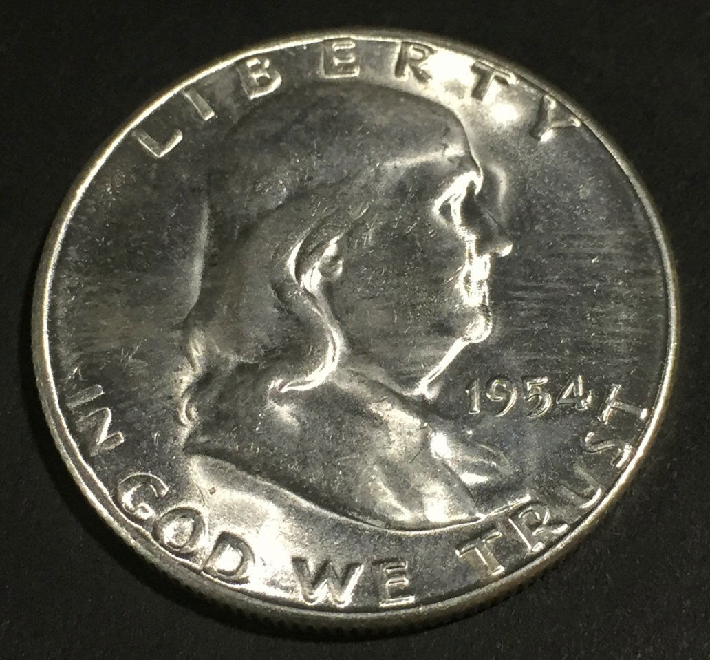1954-S Franklin $ .50 MS63 (1 of 2)