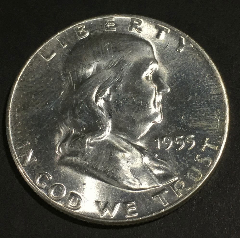 1955 Franklin $ .50 MS63 (1 of 2)