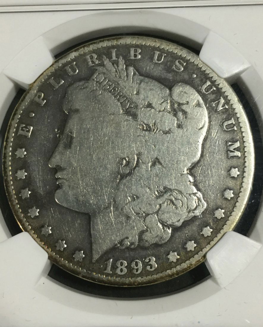 1893-O Morgan $1 G4 NGC (1 of 2)