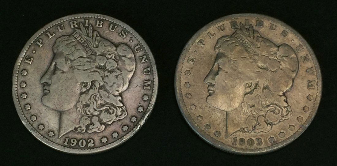 1902-S & 1903-S Morgan $1 G/VG (1 of 2)