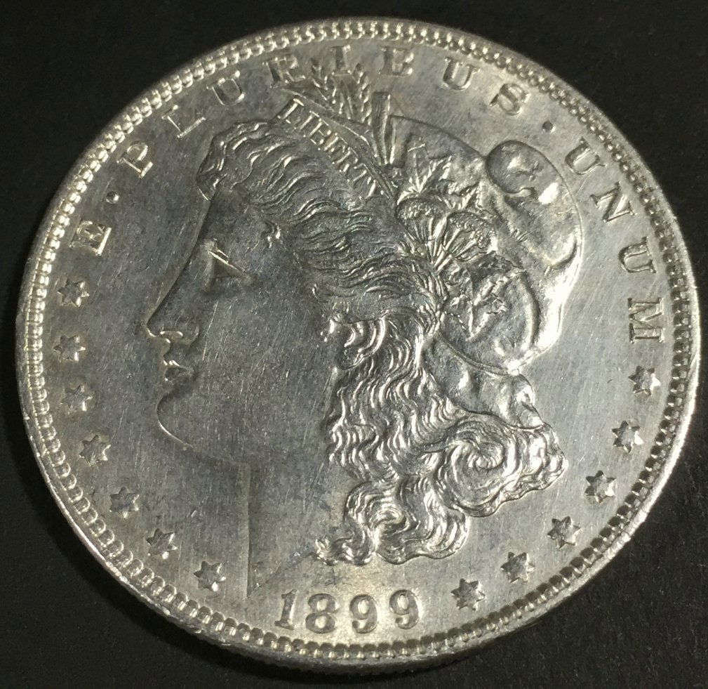 1899 Morgan $1 AU55 (1 of 2)