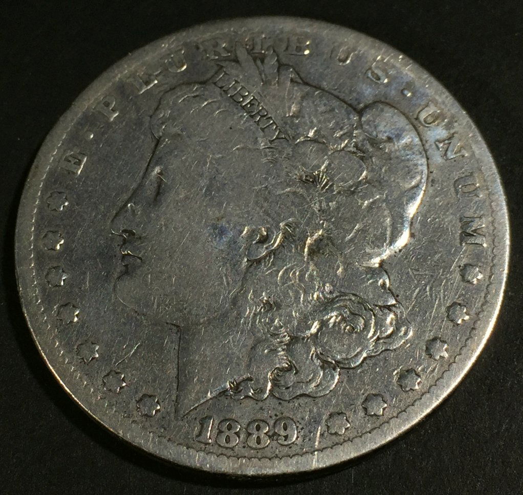 1889-CC Morgan $1 Good (1 of 2)