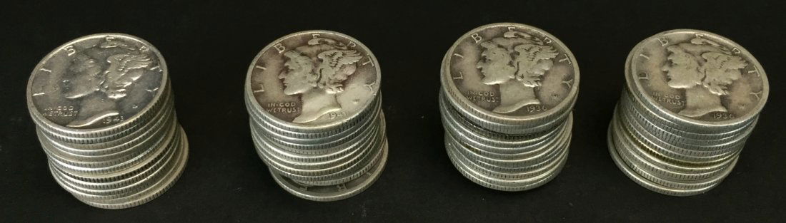 Mercury Dimes $5.40 Face Value (1 of 2)