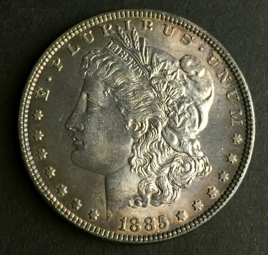 1885-O Morgan Dollar, Gem, BU (1 of 2)