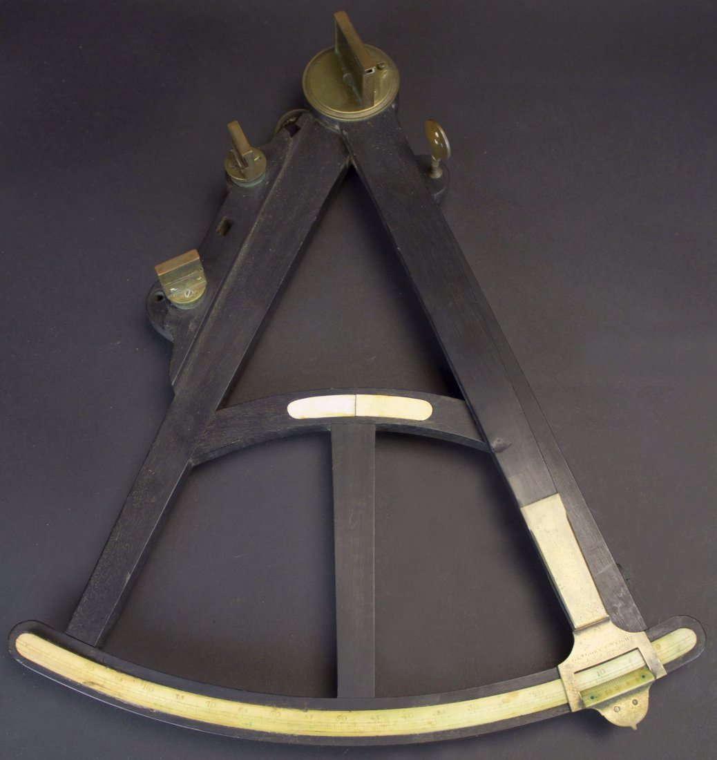 Quadrant, Gregory & Wright, Ebony, Ivory, c. 1785 (1 of 10)