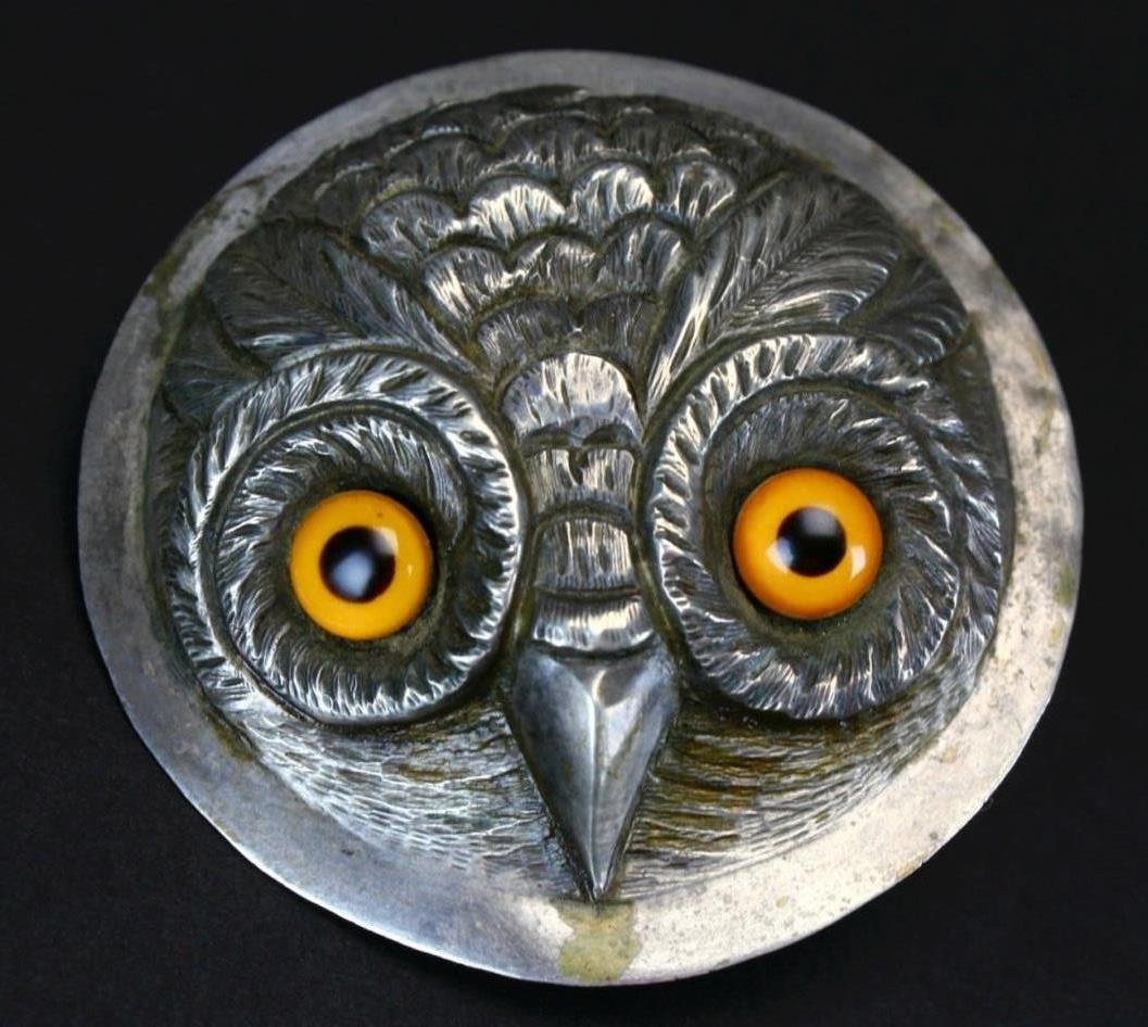 Saddle/Bridle Ornament, Silver, Mexican, C. 1890 (1 of 4)