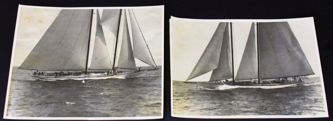 Photographs, 2, Racing Schooners, C. 1930 (1 of 4)