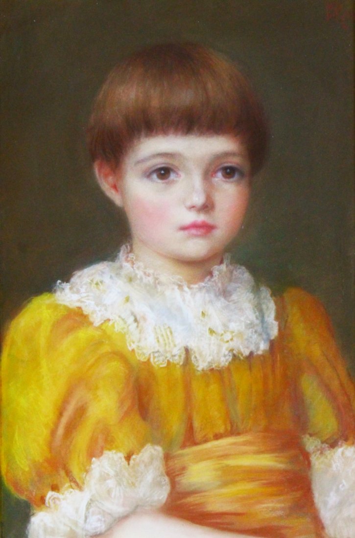P/B 'Dorothy's Gold Dress' Gertrude Robbins, 1887 (1 of 7)