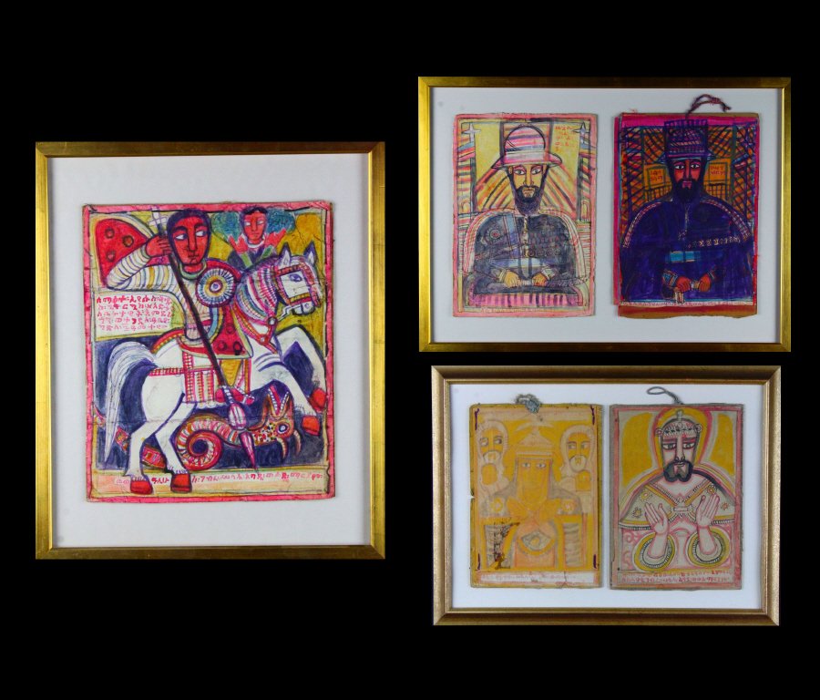 W/P 3 Ethiopian Framed Artworks (1 of 10)