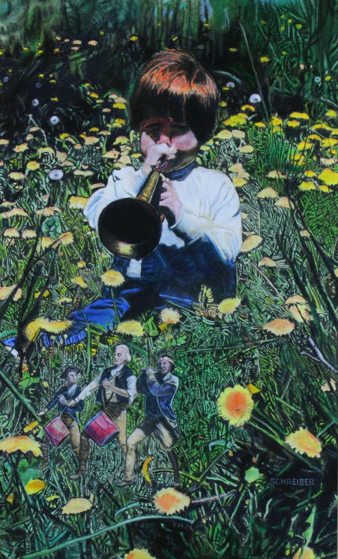 P/P 'The Bugle Boy' w/Toy Soldiers H. Schreiber (1 of 6)