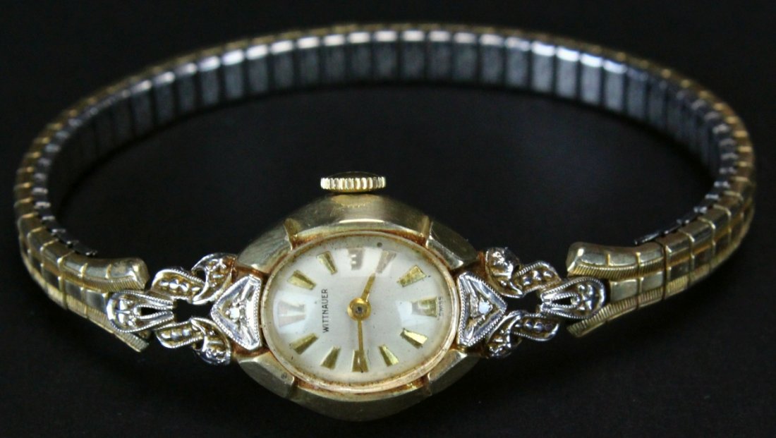 Watch, Ladies 14K Wittnauer, c. 1950's (1 of 6)