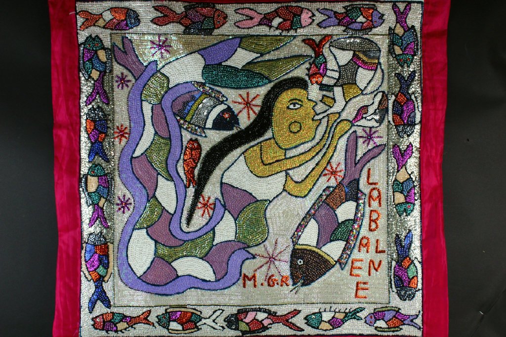 Haitian Sequined Flag, La Baleine (1 of 4)