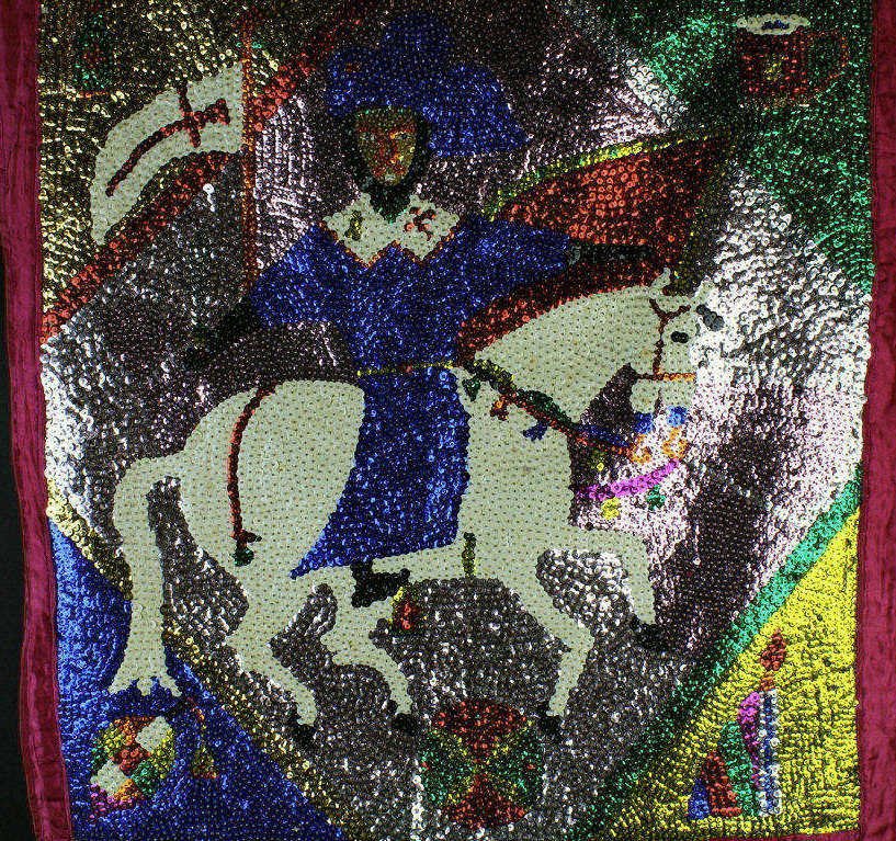 Haitian Sequined Flag, St. Jaque (1 of 4)