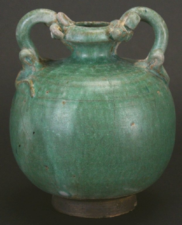 Liao Dynasty Green Pottery Jug (1 of 6)