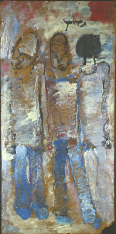 O/W Three Figures, Purvis Young (1 of 4)