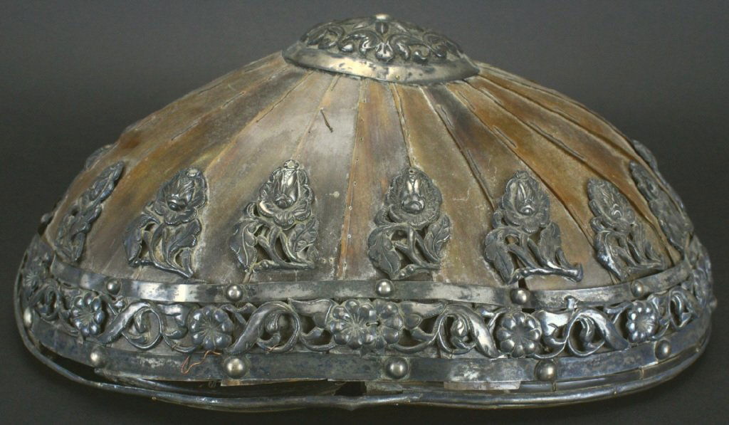 Ceremonial Philippine Hat, Horn and Silver (1 of 4)