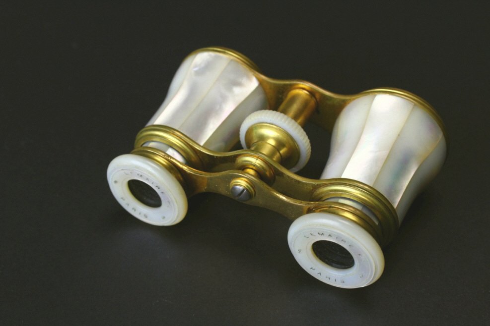 Brass and Mother of Pearl w Case, Lemaire, Paris (1 of 8)