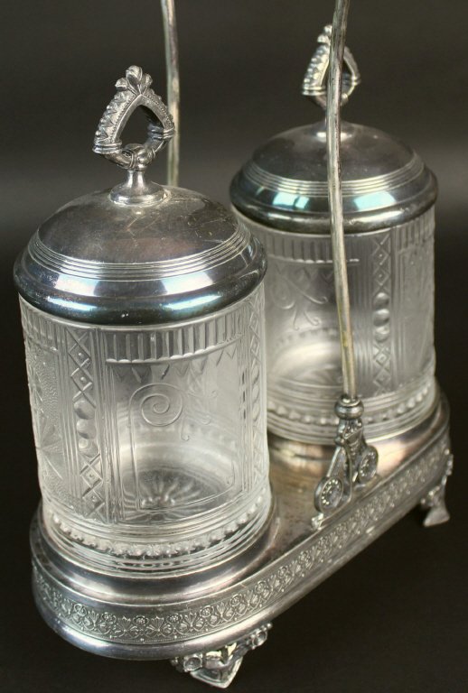 Pickle Castor (2), Clear Glass, Silver Frame (1 of 10)