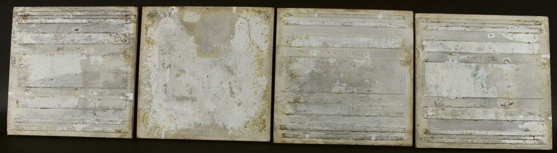 Native American, (4) Ceremonial Tiles, Hopi? (1 of 10)