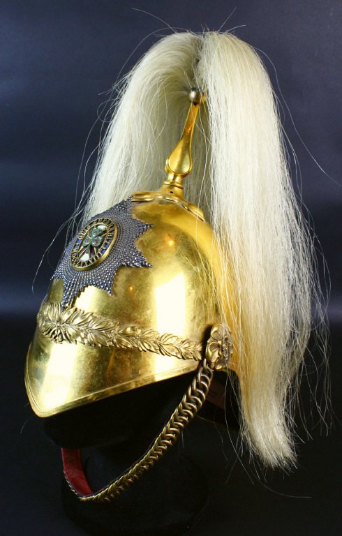 Helmet, 4th Irish Dragoons, C. 1902 (1 of 10)