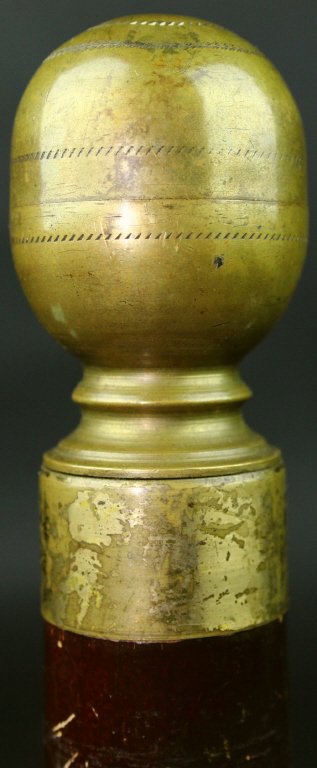 Gadget Cane, Ebonized Hardwood, Net, C. 1900 (1 of 9)