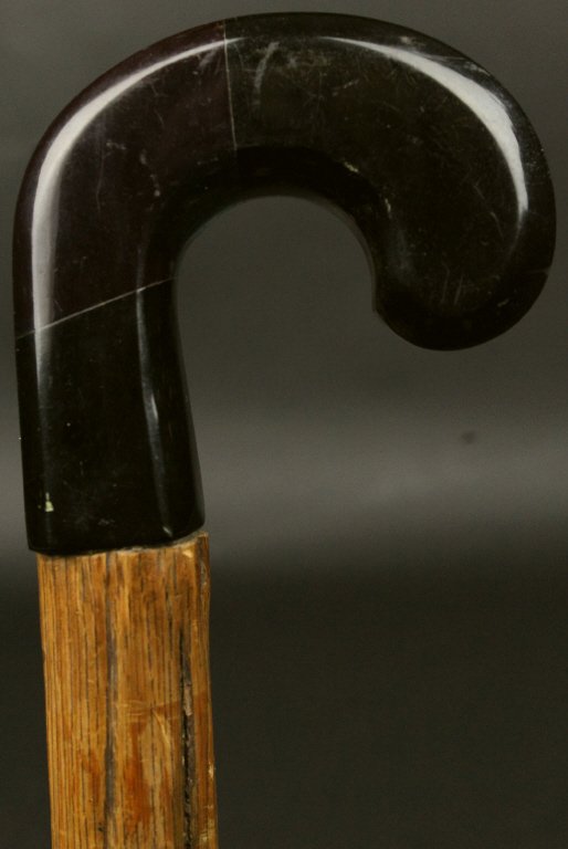Cane, Blue Bakelite, C. 1900 (1 of 6)