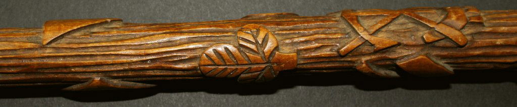 Cane, GAR, Carved, C. 1870 (1 of 9)