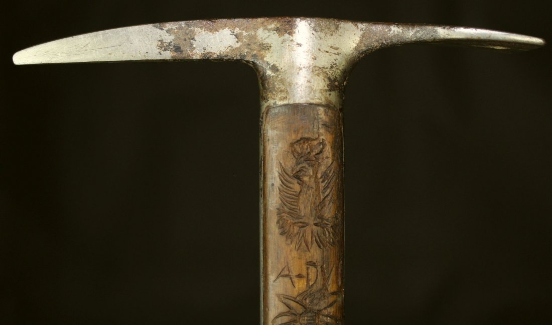 Military Cane, Mountain Climber's, Marmolata, WW1 (1 of 8)