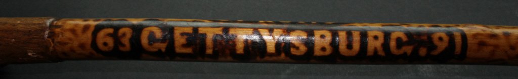 Cane, Gettysburg. Relic, 1891 (1 of 7)