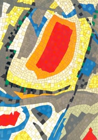 Jean Bazaine, Composition, Derrière le miroir, Limited Edition Lithograph