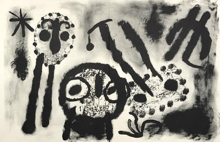 Joan Miró, Composition (Mourlot 206), Miró, Recent Paintings, Limited Edition Lithograph